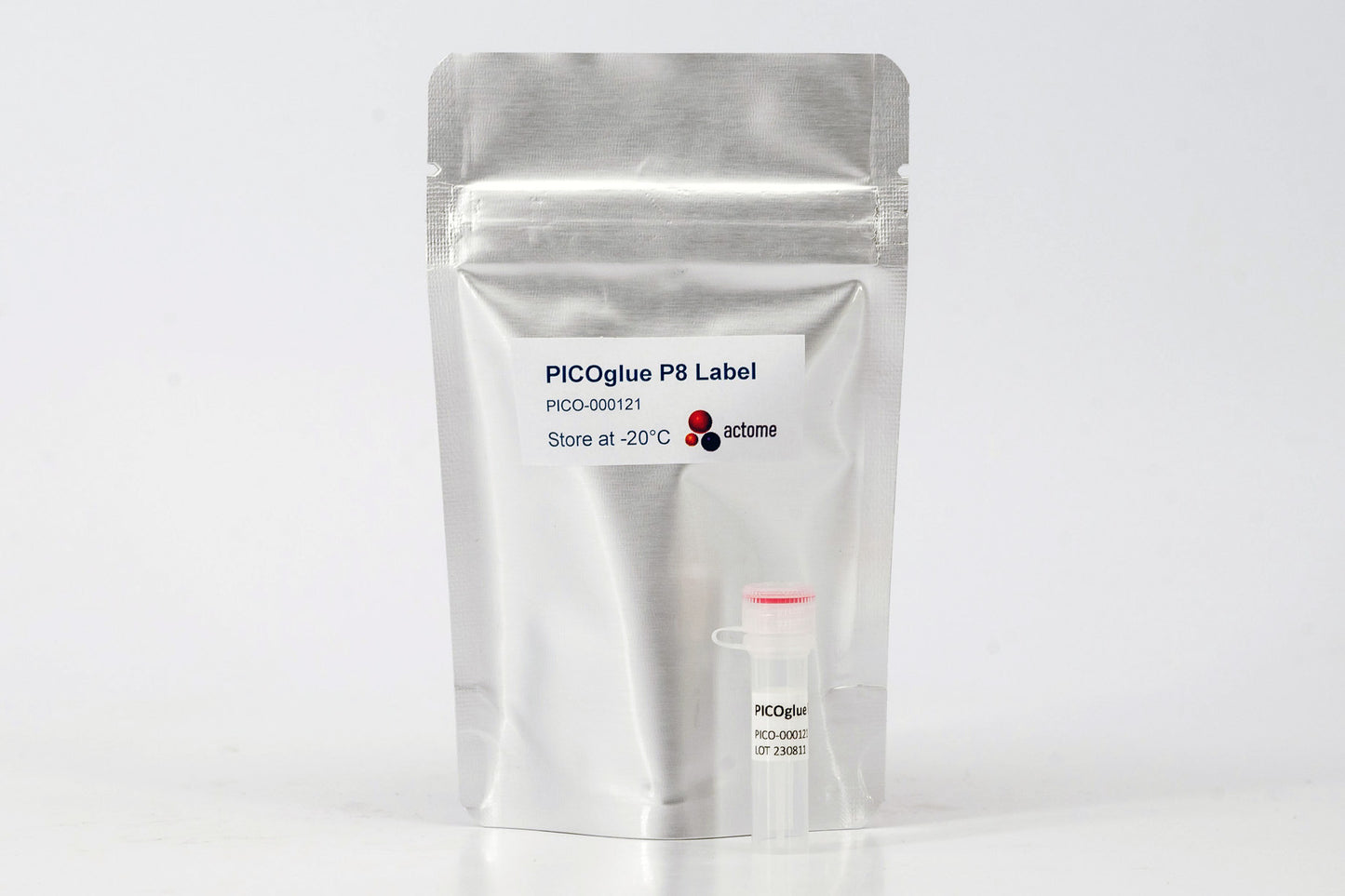 PICOglue P8 Label